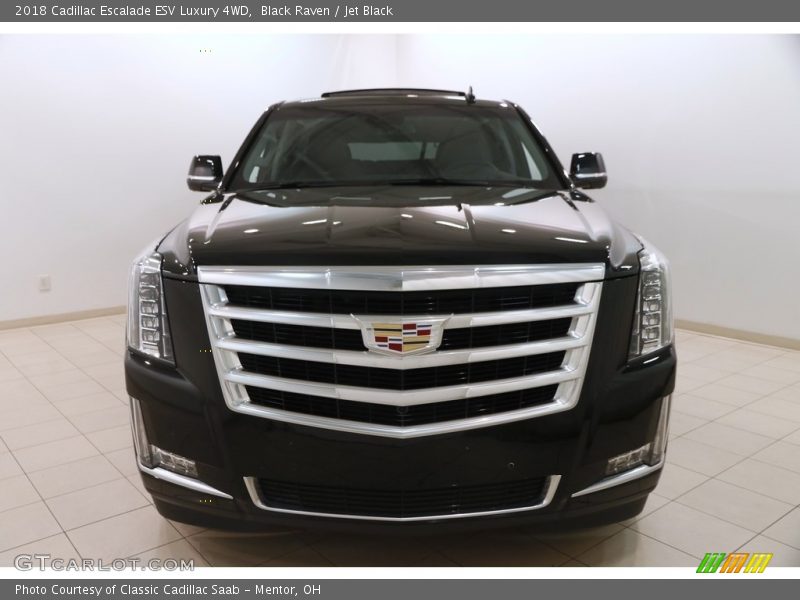 Black Raven / Jet Black 2018 Cadillac Escalade ESV Luxury 4WD