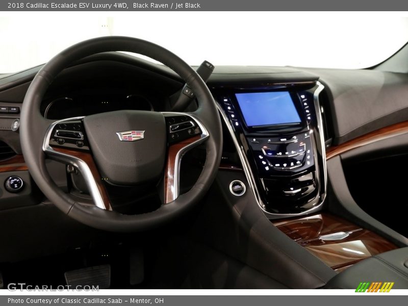 Black Raven / Jet Black 2018 Cadillac Escalade ESV Luxury 4WD