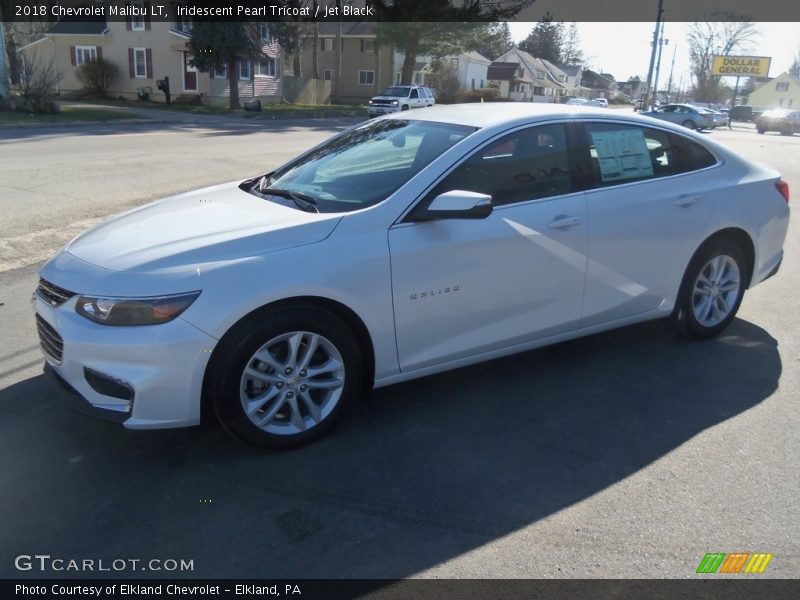 Iridescent Pearl Tricoat / Jet Black 2018 Chevrolet Malibu LT