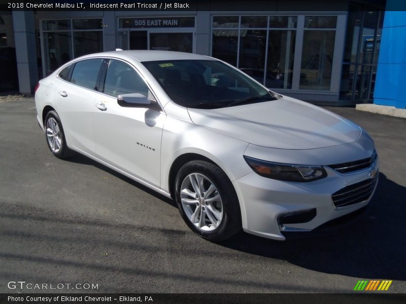 Iridescent Pearl Tricoat / Jet Black 2018 Chevrolet Malibu LT