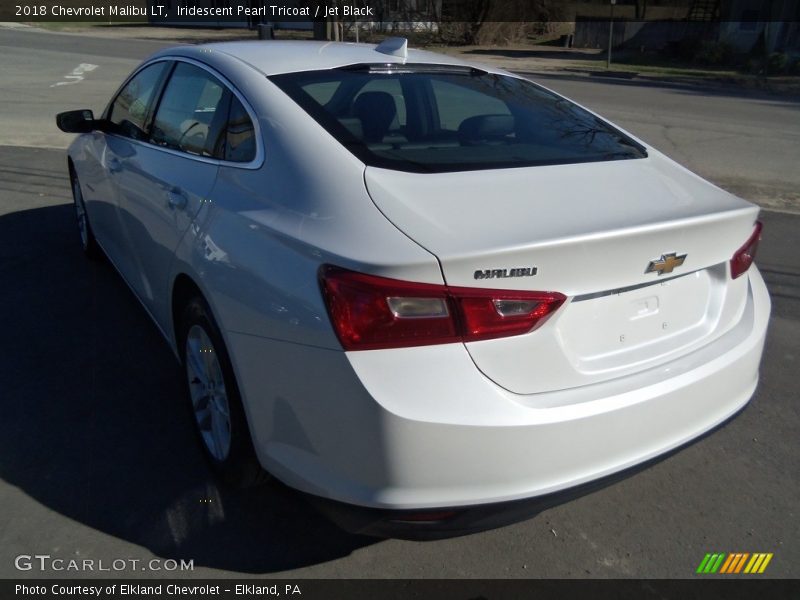 Iridescent Pearl Tricoat / Jet Black 2018 Chevrolet Malibu LT