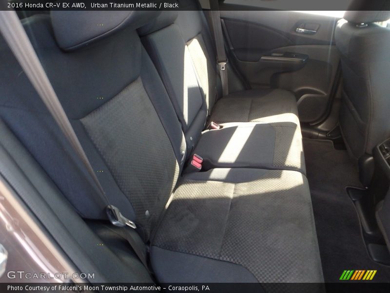 Urban Titanium Metallic / Black 2016 Honda CR-V EX AWD