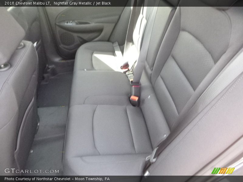 Nightfall Gray Metallic / Jet Black 2018 Chevrolet Malibu LT