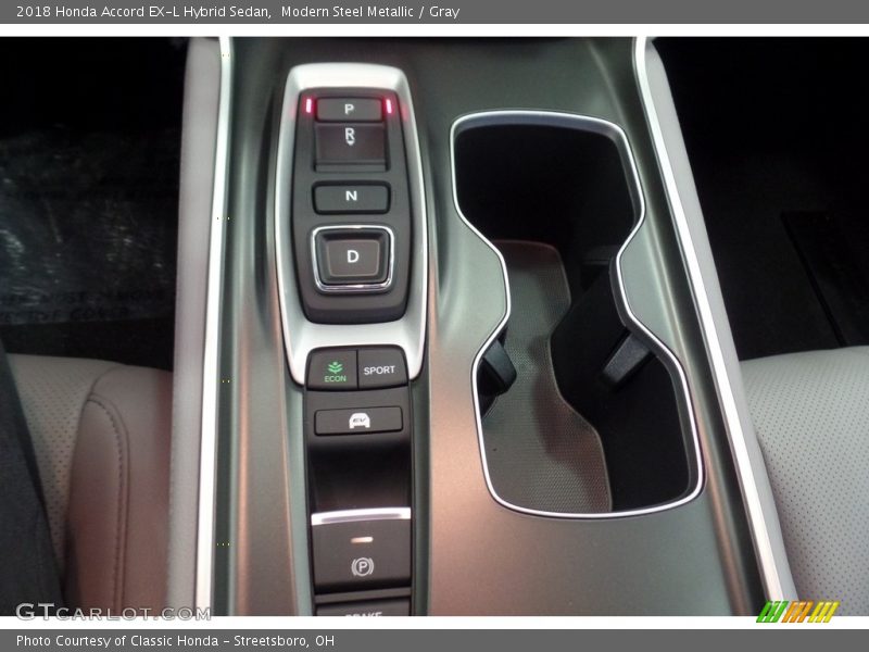 2018 Accord EX-L Hybrid Sedan CVT Automatic Shifter