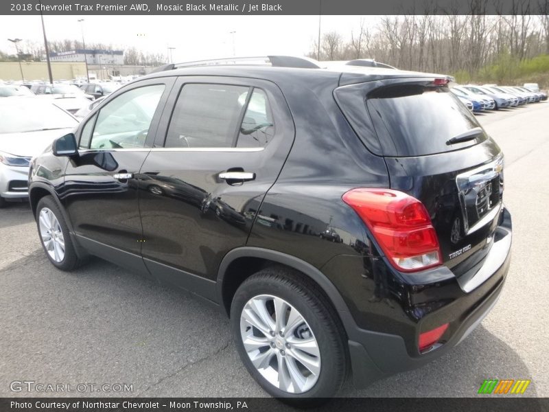 Mosaic Black Metallic / Jet Black 2018 Chevrolet Trax Premier AWD