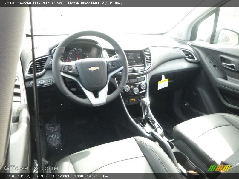 Mosaic Black Metallic / Jet Black 2018 Chevrolet Trax Premier AWD