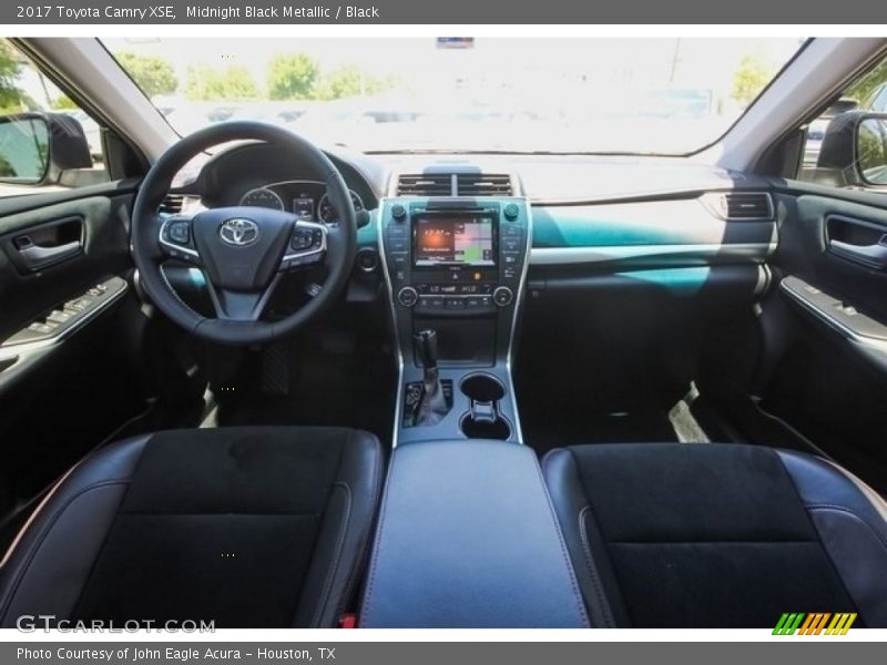 Midnight Black Metallic / Black 2017 Toyota Camry XSE
