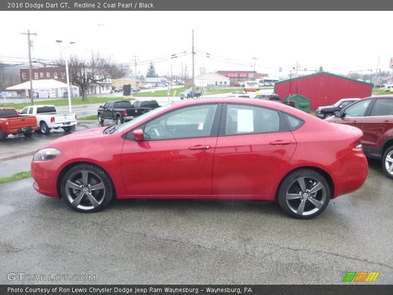 Redline 2 Coat Pearl / Black 2016 Dodge Dart GT