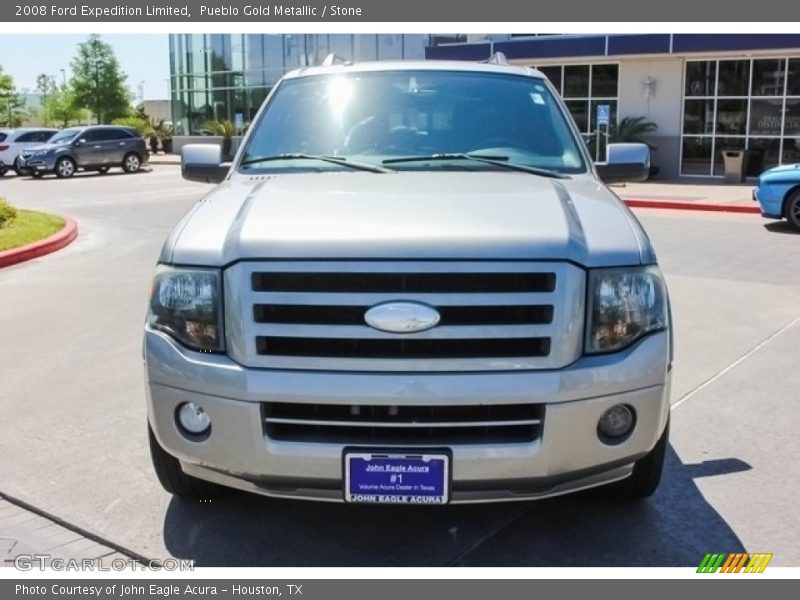 Pueblo Gold Metallic / Stone 2008 Ford Expedition Limited