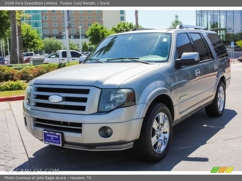 Pueblo Gold Metallic / Stone 2008 Ford Expedition Limited