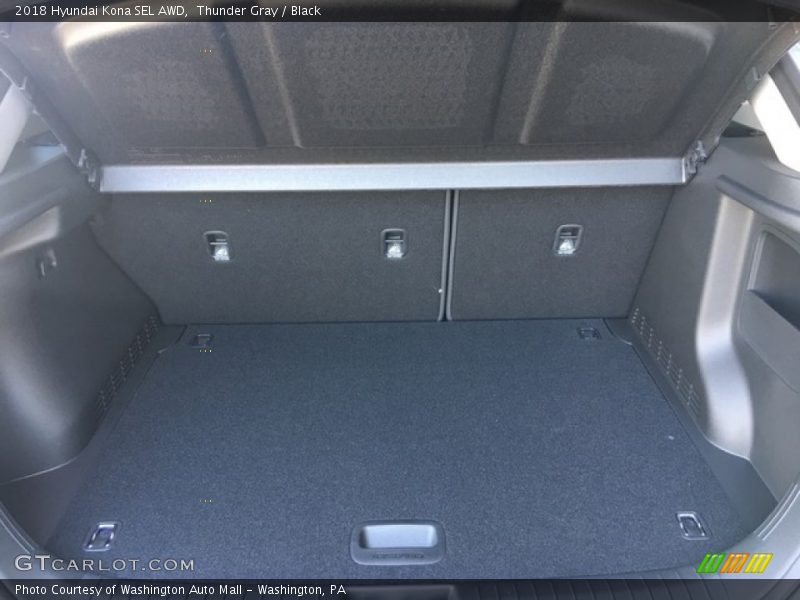 Thunder Gray / Black 2018 Hyundai Kona SEL AWD