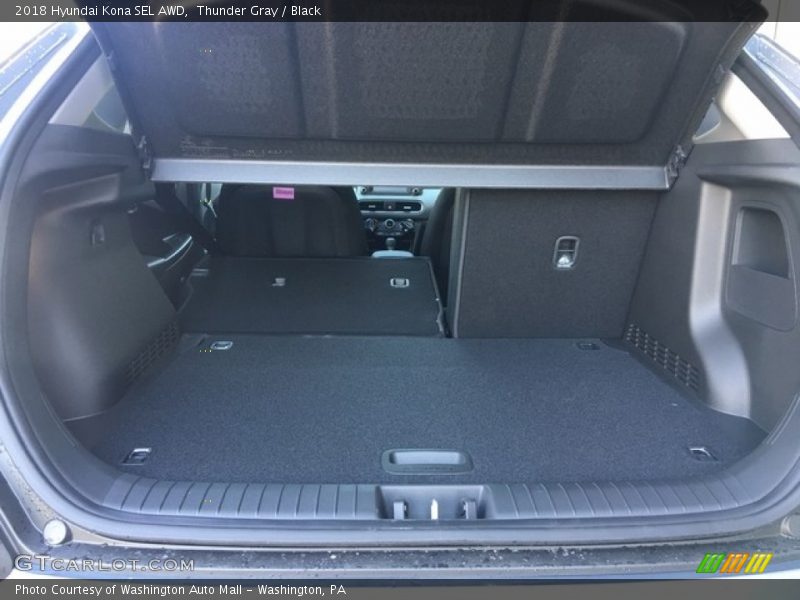 Thunder Gray / Black 2018 Hyundai Kona SEL AWD