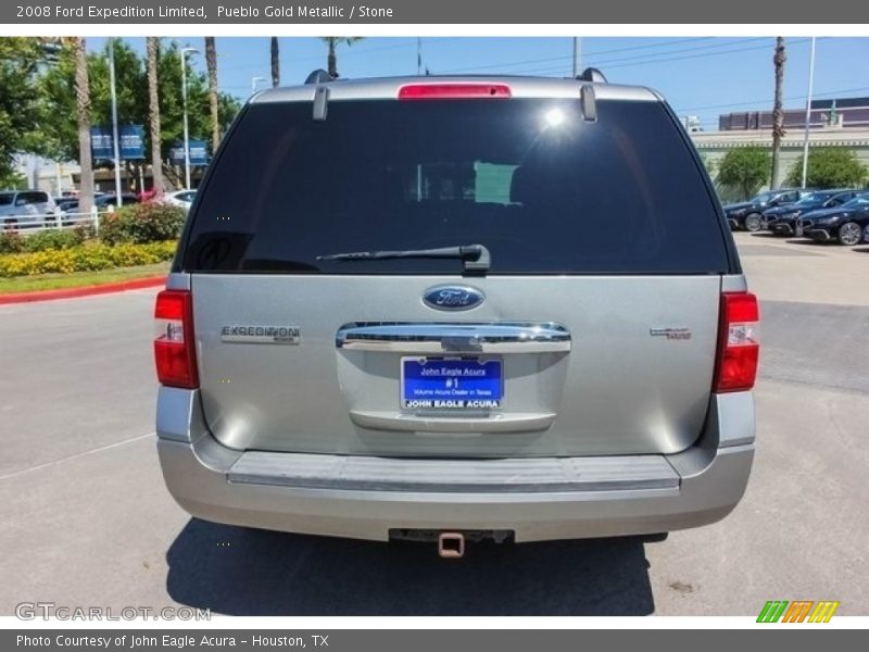 Pueblo Gold Metallic / Stone 2008 Ford Expedition Limited
