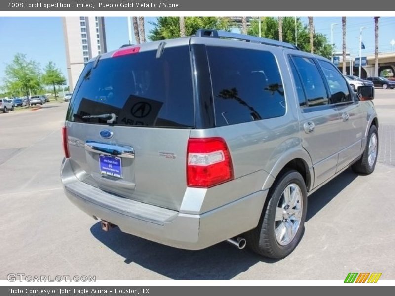 Pueblo Gold Metallic / Stone 2008 Ford Expedition Limited