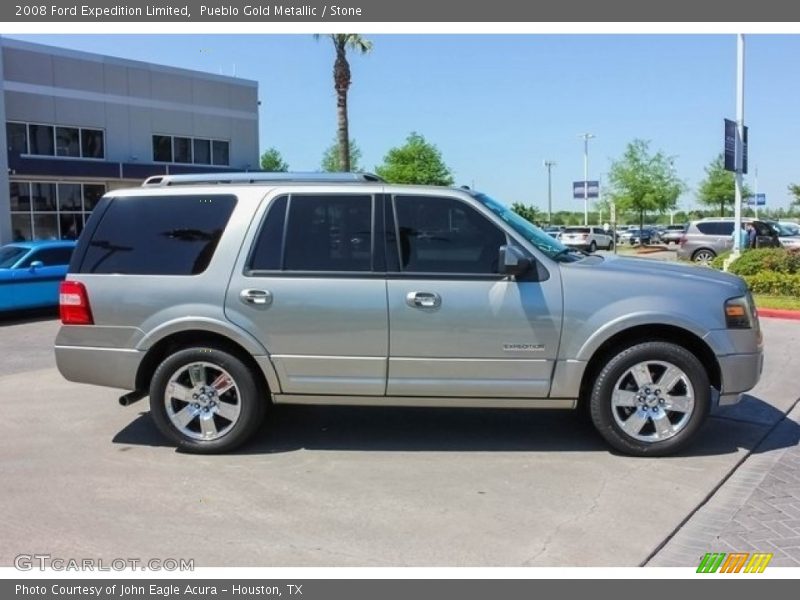 Pueblo Gold Metallic / Stone 2008 Ford Expedition Limited