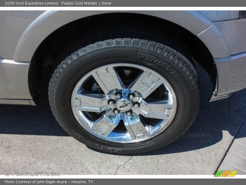 Pueblo Gold Metallic / Stone 2008 Ford Expedition Limited