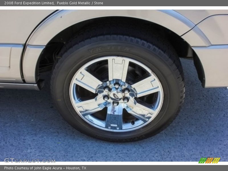 Pueblo Gold Metallic / Stone 2008 Ford Expedition Limited