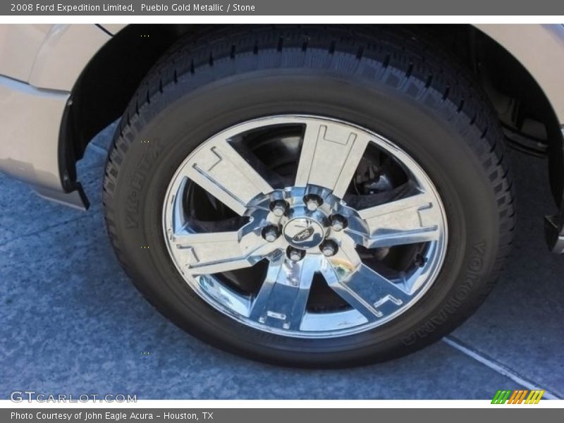 Pueblo Gold Metallic / Stone 2008 Ford Expedition Limited