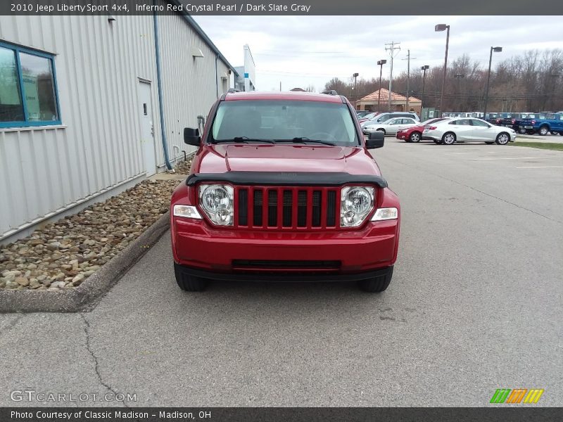 Inferno Red Crystal Pearl / Dark Slate Gray 2010 Jeep Liberty Sport 4x4
