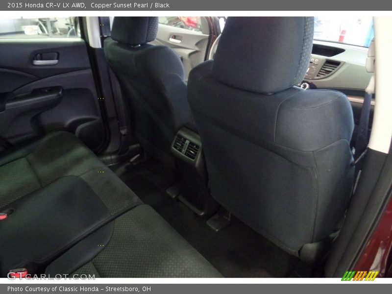 Copper Sunset Pearl / Black 2015 Honda CR-V LX AWD