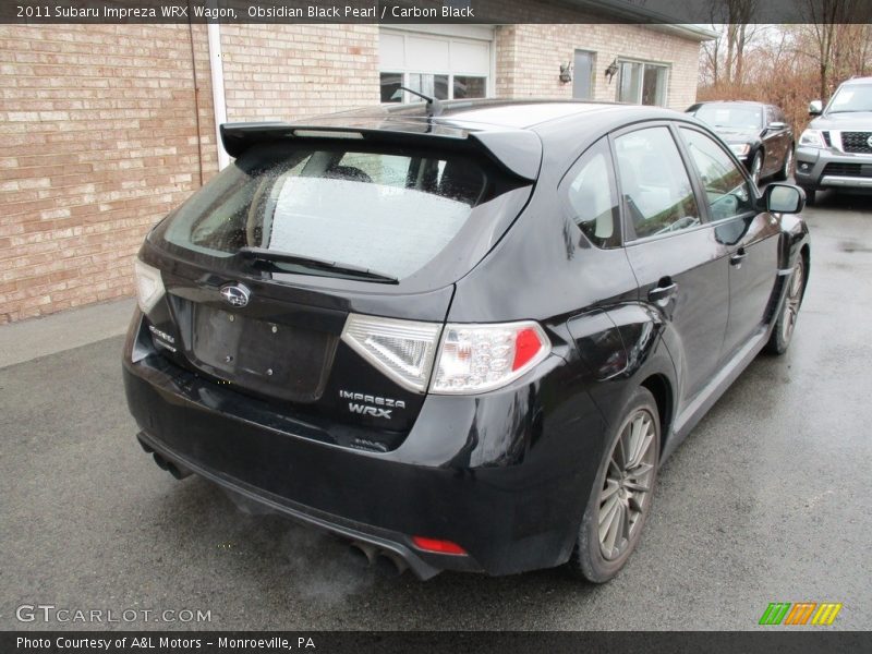 Obsidian Black Pearl / Carbon Black 2011 Subaru Impreza WRX Wagon