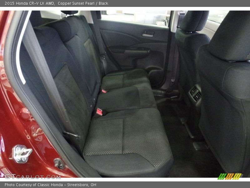 Copper Sunset Pearl / Black 2015 Honda CR-V LX AWD