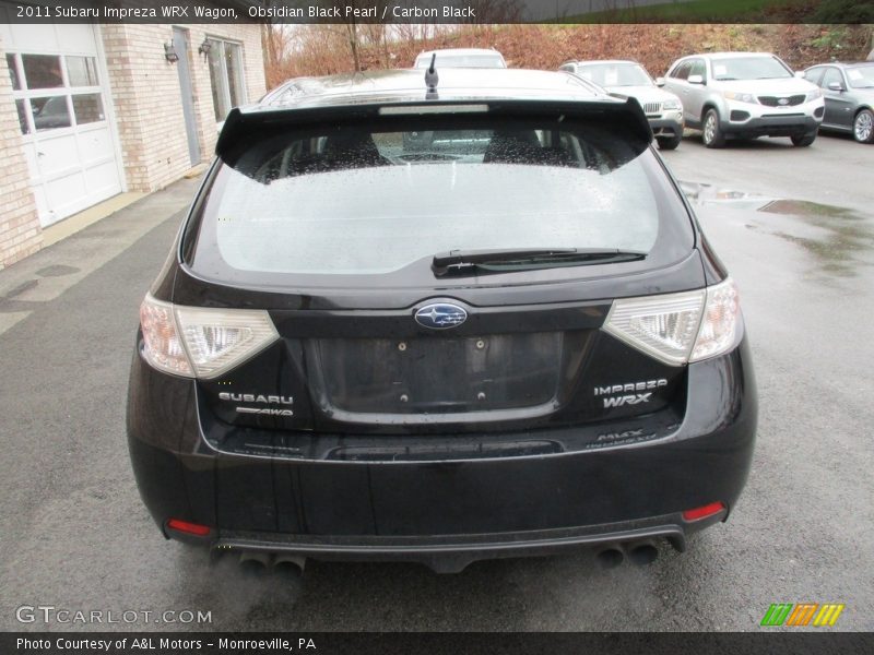Obsidian Black Pearl / Carbon Black 2011 Subaru Impreza WRX Wagon