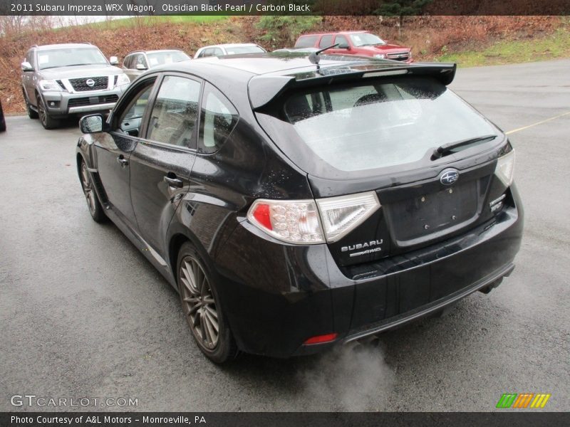 Obsidian Black Pearl / Carbon Black 2011 Subaru Impreza WRX Wagon