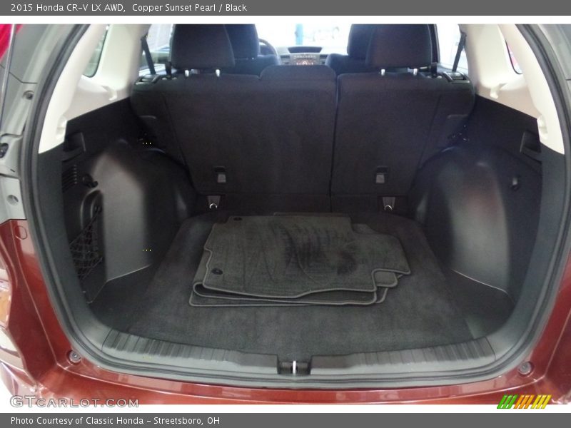 Copper Sunset Pearl / Black 2015 Honda CR-V LX AWD