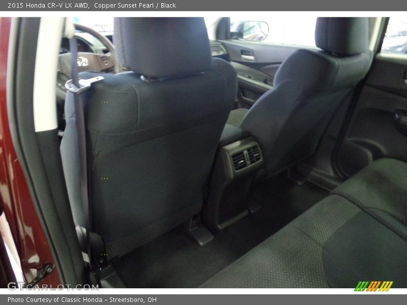 Copper Sunset Pearl / Black 2015 Honda CR-V LX AWD