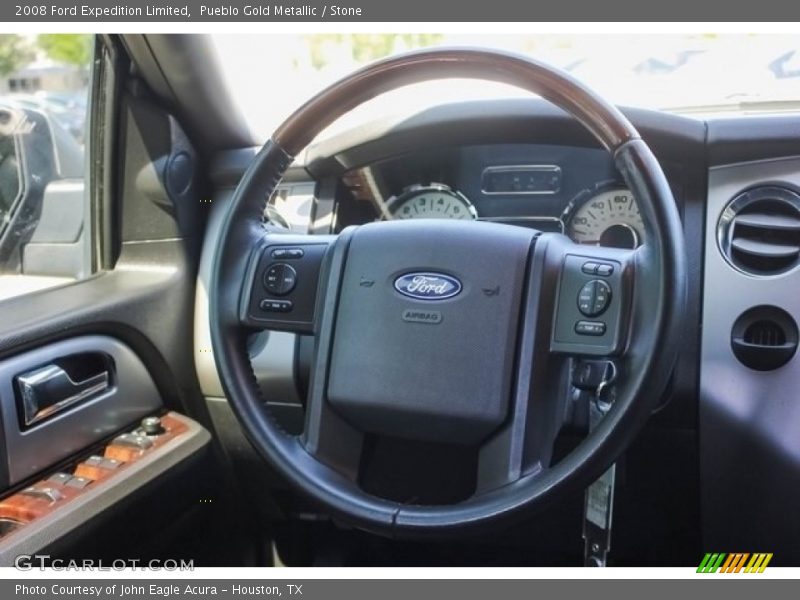 Pueblo Gold Metallic / Stone 2008 Ford Expedition Limited