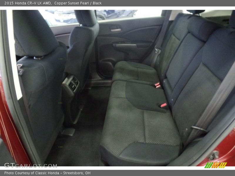 Copper Sunset Pearl / Black 2015 Honda CR-V LX AWD
