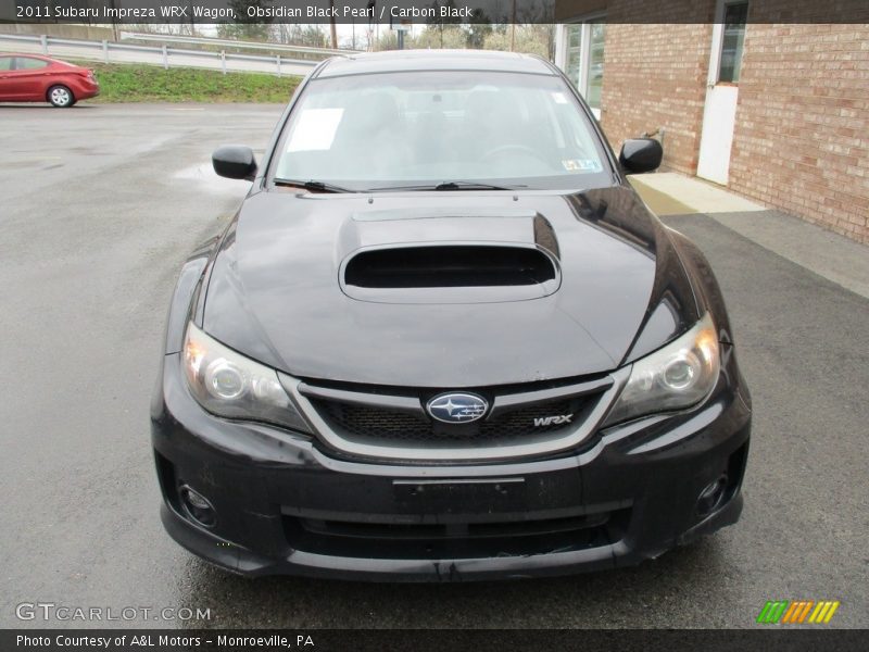 Obsidian Black Pearl / Carbon Black 2011 Subaru Impreza WRX Wagon