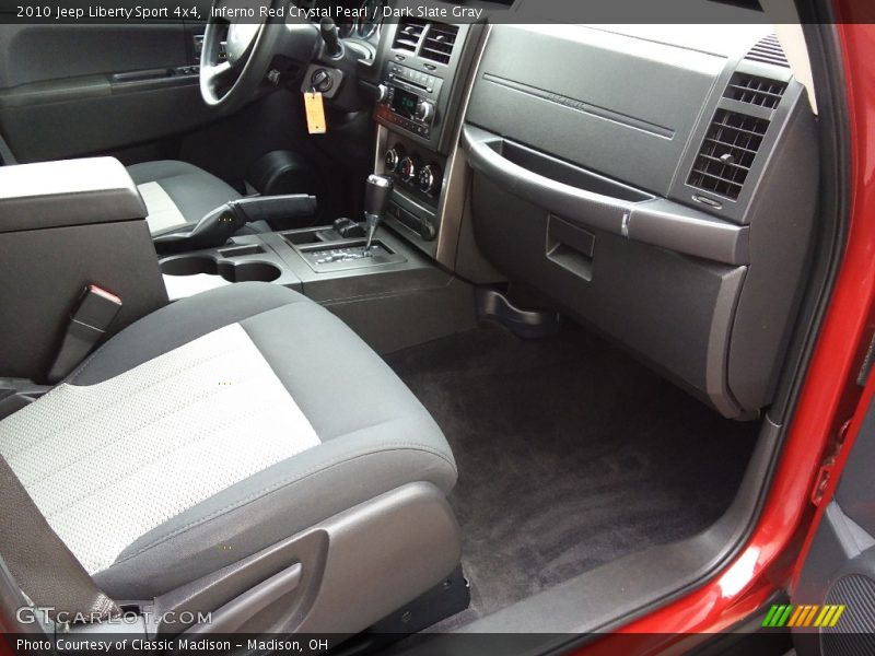 Inferno Red Crystal Pearl / Dark Slate Gray 2010 Jeep Liberty Sport 4x4