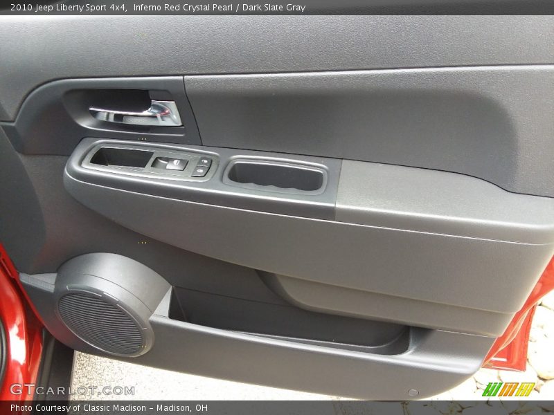 Inferno Red Crystal Pearl / Dark Slate Gray 2010 Jeep Liberty Sport 4x4