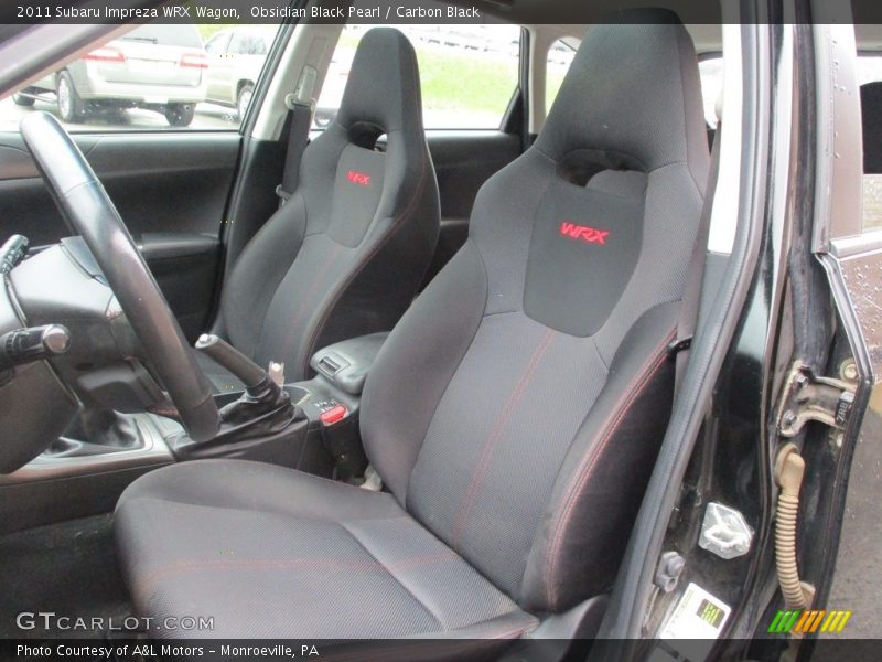 Obsidian Black Pearl / Carbon Black 2011 Subaru Impreza WRX Wagon