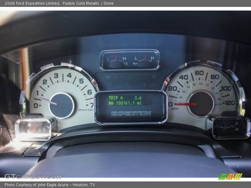 Pueblo Gold Metallic / Stone 2008 Ford Expedition Limited