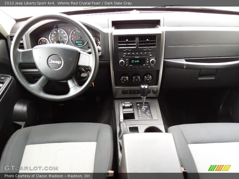 Inferno Red Crystal Pearl / Dark Slate Gray 2010 Jeep Liberty Sport 4x4