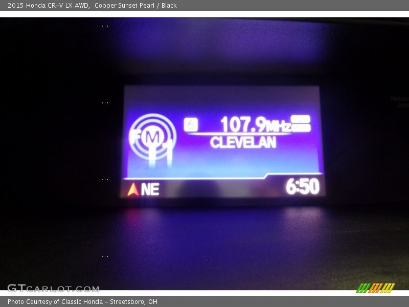 Copper Sunset Pearl / Black 2015 Honda CR-V LX AWD
