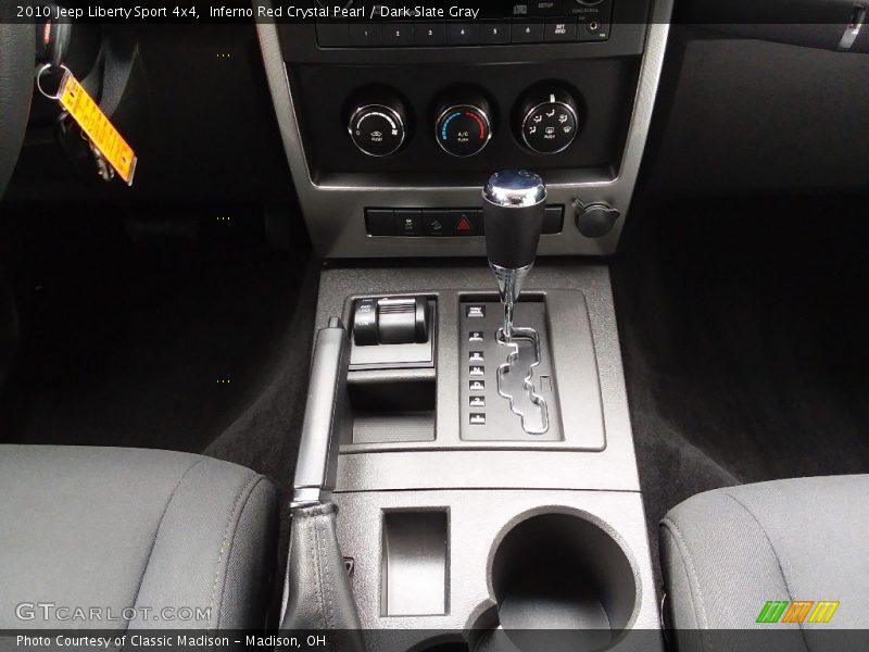 Inferno Red Crystal Pearl / Dark Slate Gray 2010 Jeep Liberty Sport 4x4