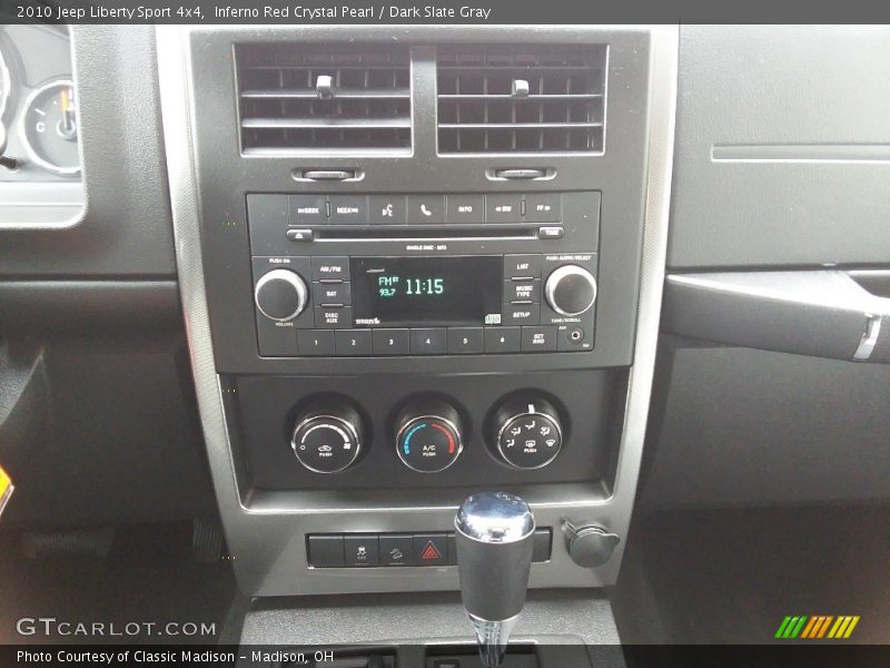 Inferno Red Crystal Pearl / Dark Slate Gray 2010 Jeep Liberty Sport 4x4