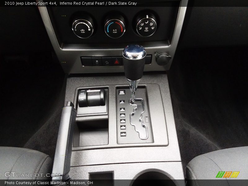 Inferno Red Crystal Pearl / Dark Slate Gray 2010 Jeep Liberty Sport 4x4