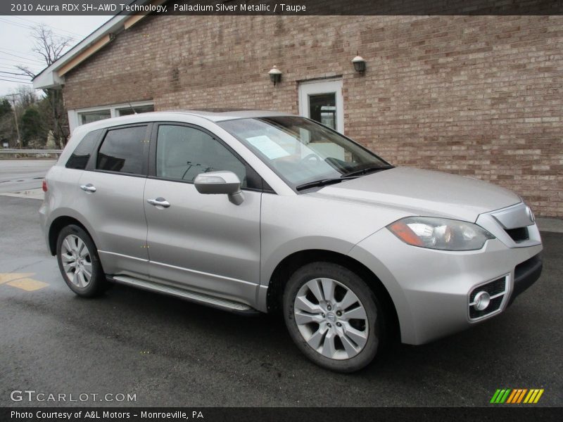 Palladium Silver Metallic / Taupe 2010 Acura RDX SH-AWD Technology