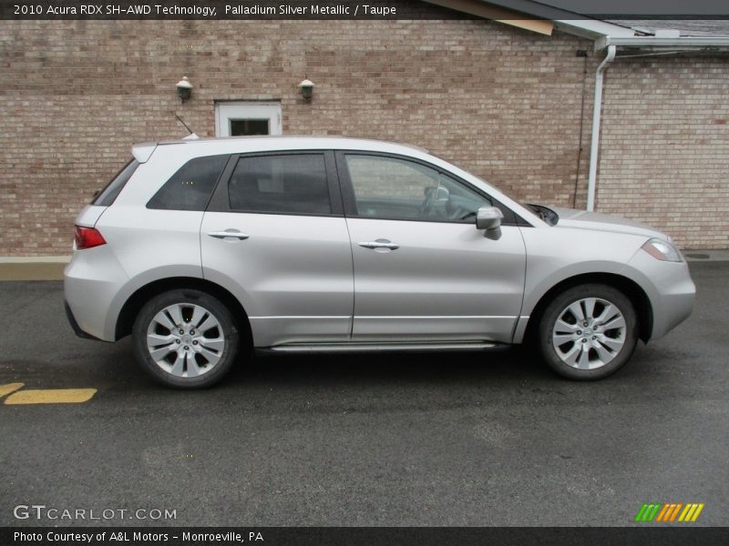 Palladium Silver Metallic / Taupe 2010 Acura RDX SH-AWD Technology