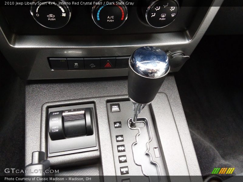 Inferno Red Crystal Pearl / Dark Slate Gray 2010 Jeep Liberty Sport 4x4