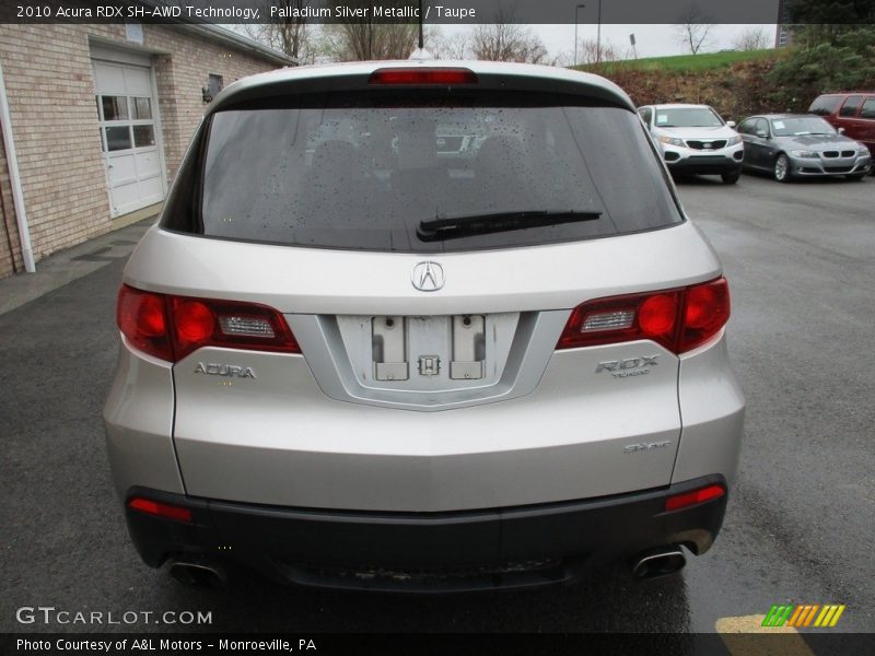 Palladium Silver Metallic / Taupe 2010 Acura RDX SH-AWD Technology