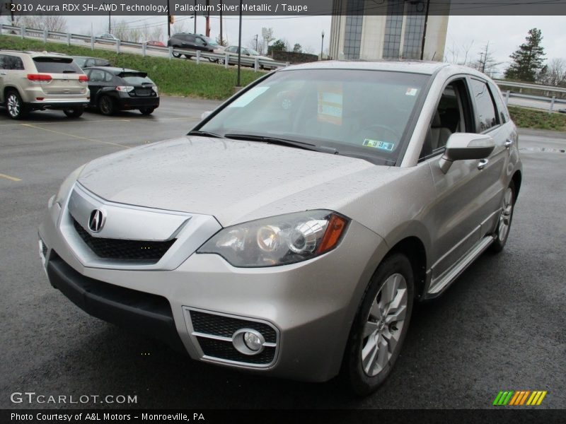 Palladium Silver Metallic / Taupe 2010 Acura RDX SH-AWD Technology