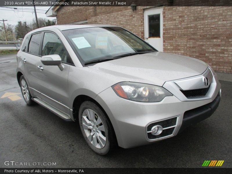Palladium Silver Metallic / Taupe 2010 Acura RDX SH-AWD Technology