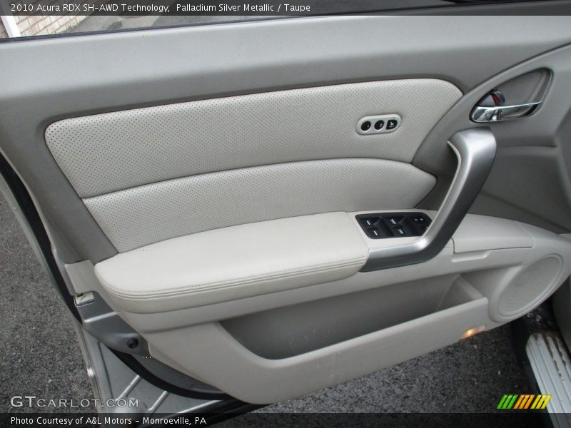 Palladium Silver Metallic / Taupe 2010 Acura RDX SH-AWD Technology