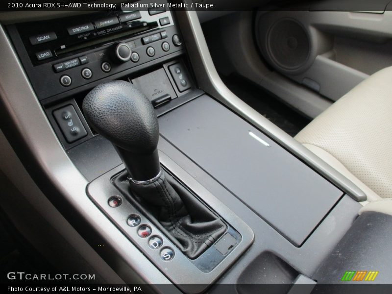 Palladium Silver Metallic / Taupe 2010 Acura RDX SH-AWD Technology